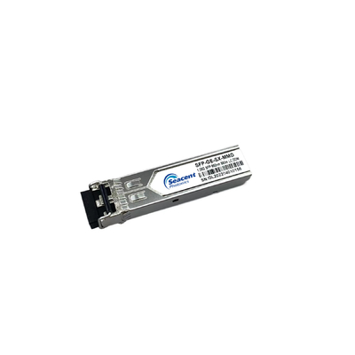 وحدة الإرسال والاستقبال الضوئية 850nm 1.25Gb / S Duplex LC VCSEL-LD SX 550m MMF SFP Transceiver