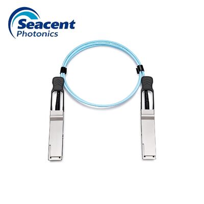 كابلات البصرية النشطة متعددة الأوضاع 40G QSFP + AOC