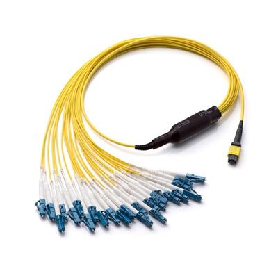 24F MPO-LC Staggered Harness Cable