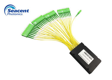عالية الاستقرار 2.00mm Plc الألياف الفاصل 1X32 للإنترنت التلفزيون السلكية