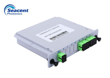 Ftth الحل الإدراج نوع PLC الألياف البصرية الفاصل انخفاض خسارة الإدراج