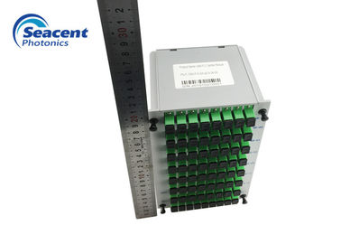 1x64 0.9mm 0.5m كاسيت PLC الفاصل نوع داخلي 17.1 ديسيبل خسارة الإدراج