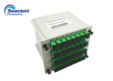 الألياف البصرية SC APC كاسيت PLC الفاصل 2x32 نوع الإدراج