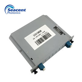 2 قنوات CWDM Mux Demux 1270 ~ 1610nm الطول الموجي العزلة العالية