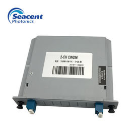 ارتفاع العزلة Cwdm Demux ، 2 قناة Mux / Demux 1270 ~ 1610nm الطول الموجي
