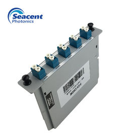 BOX Type Multiplexer CWDM Mux Demux 1610nm انخفاض فقدان الإدراج