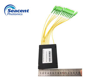 1x12 ABS PLC الفاصل وحدة للشبكات الضوئية السلبية الإنترنت السلكي التلفزيون