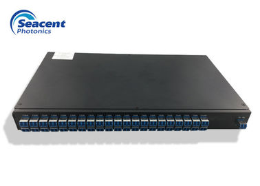 2x32 0.9mm Rack Mount PLC Splitter Tray Type مع موصل SC / APC