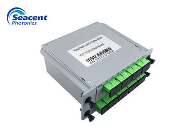 FTTX FTTH إدراج نوع الوحدة 1 × 16 PLC الفاصل