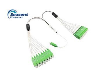 نوع الفرع G657A1 مقسم الألياف البصرية PLC لشبكة PON FTTX