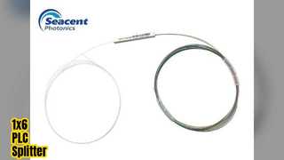 جهاز تقسيم الألياف الضوئية PLC 1x6 من الألياف العارية G657A1