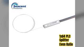 1x64 PLC Splitter نسبة الألياف العارية حتى