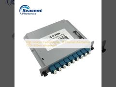 عزل عالي Cwdm Demux، 16 قناة Mux/Demux 1270~1610 نانومتر الطول الموجي