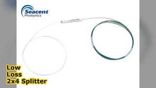 2x4 PLC Splitter منخفض الخسارة G657A1 1m مخصص